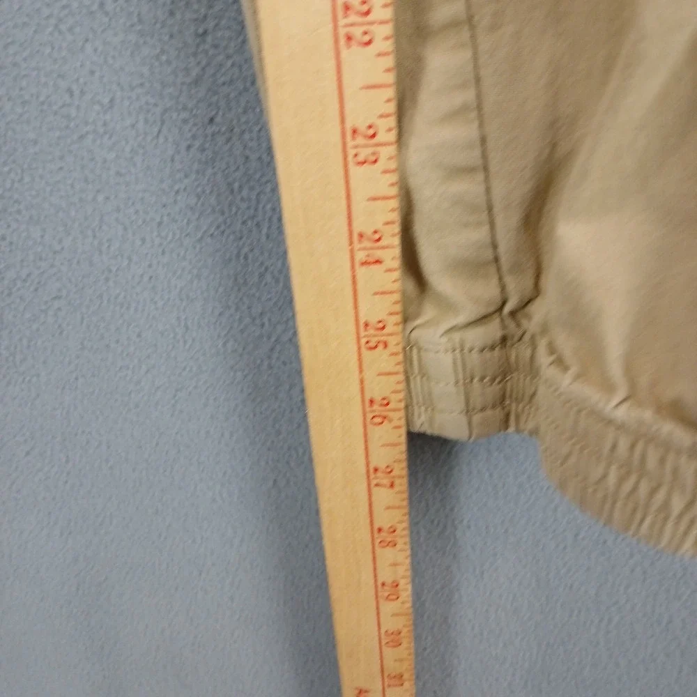 Place Jogger Pants Youth 16 Husky Beige Stretch Classic Fit Drawstring‎ Waist
